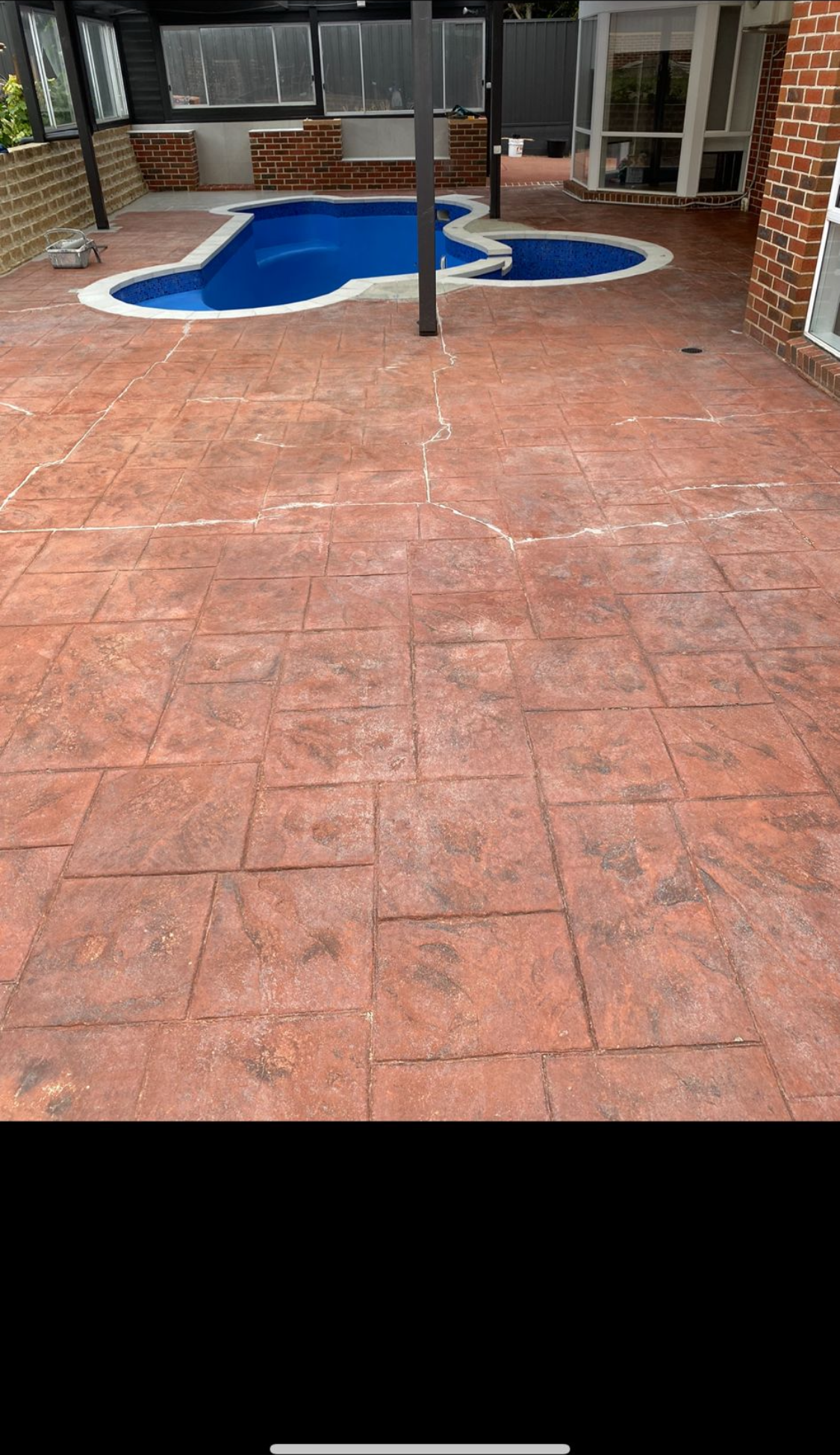 Epoxy Pool Painting